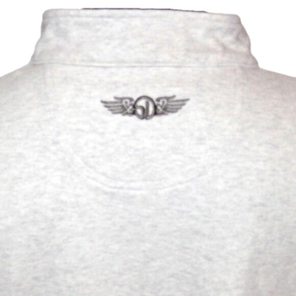 SHARP QUIXOTE CLUB Straight Down Tour Design Midweight Cotton Pullover, XL - Picture 4 of 11